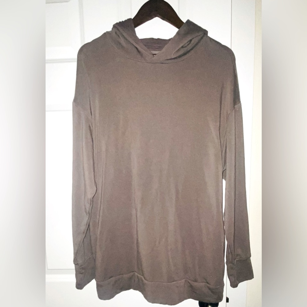 Aerie Offline Boyfriend Oversized Pullover - Taupe Size M